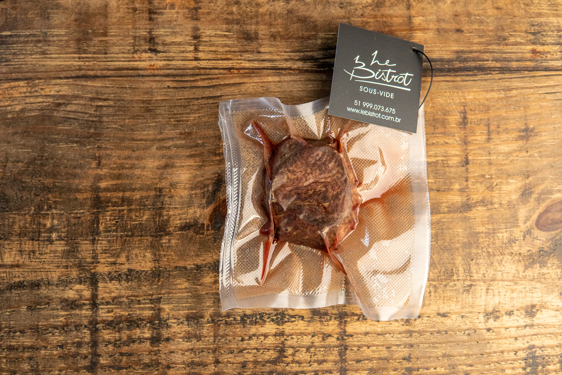 Medalhão de filé sous-vide