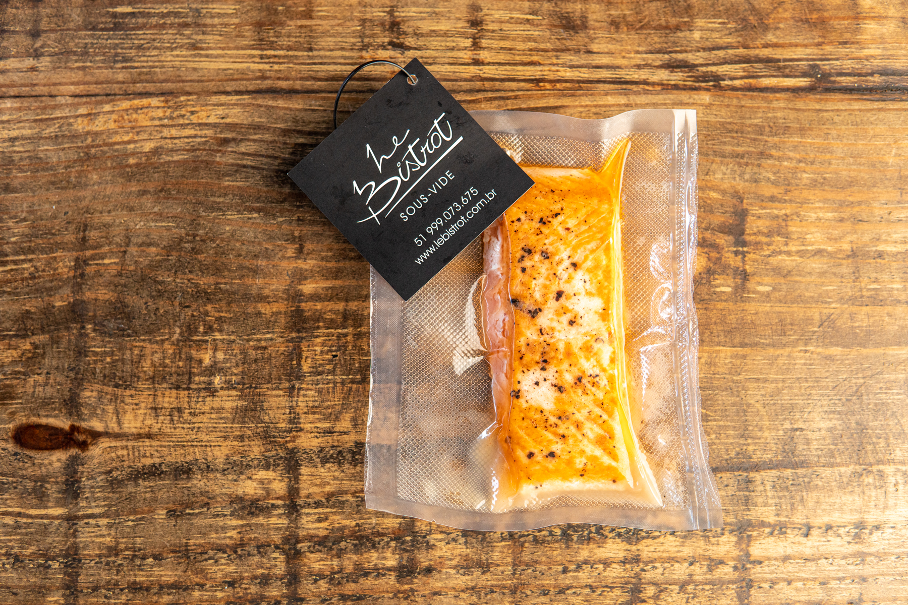 Posta de Salmão Sous-Vide