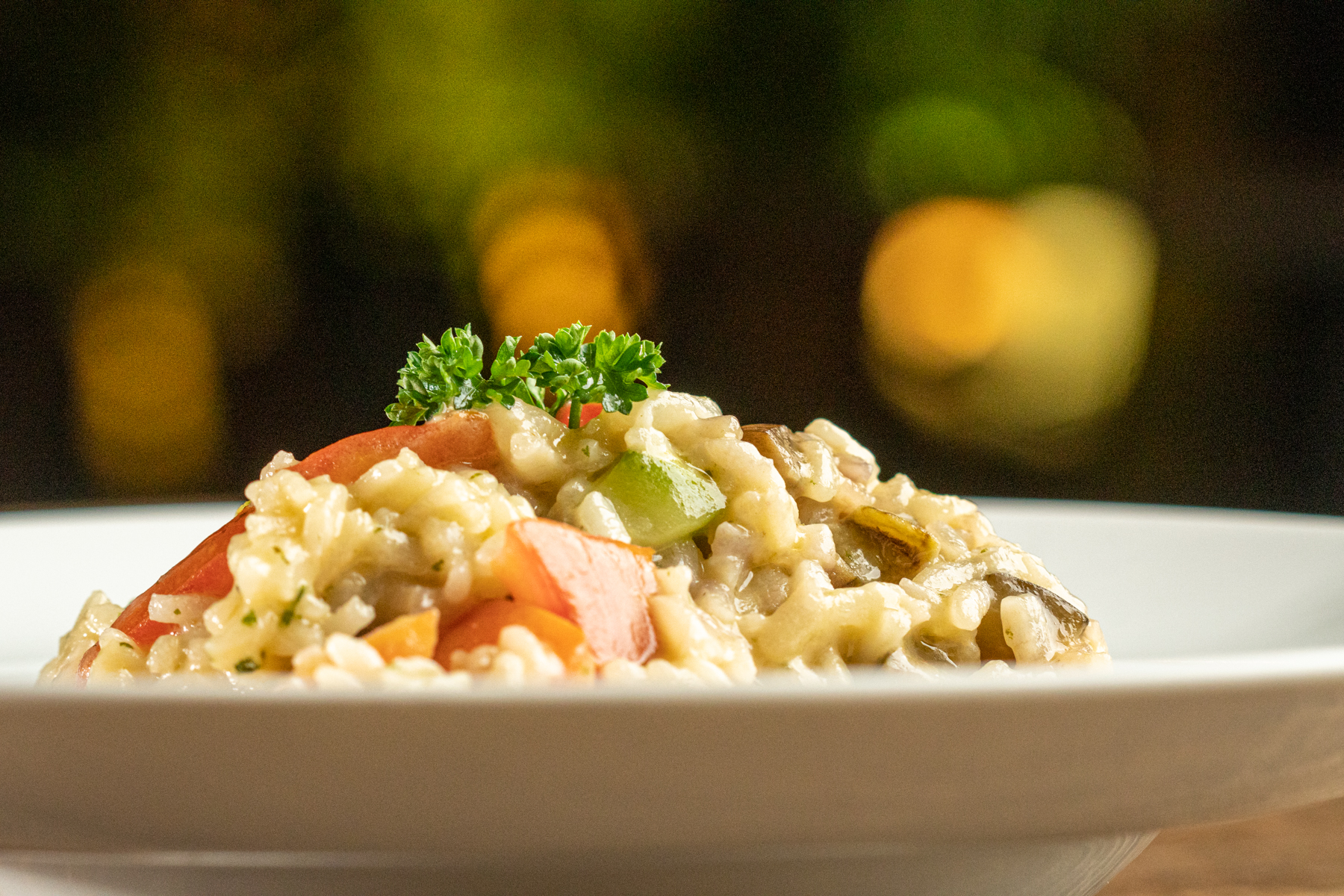 Risoto Mediterrâneo em Sous-vide