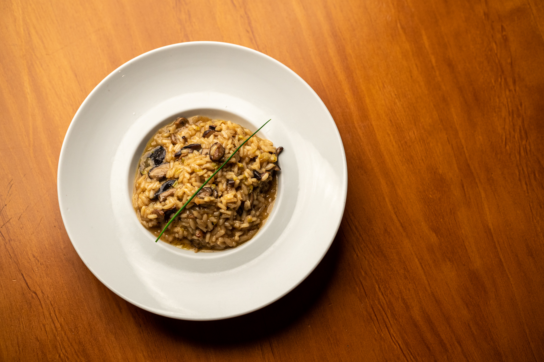 Risoto de cogumelos